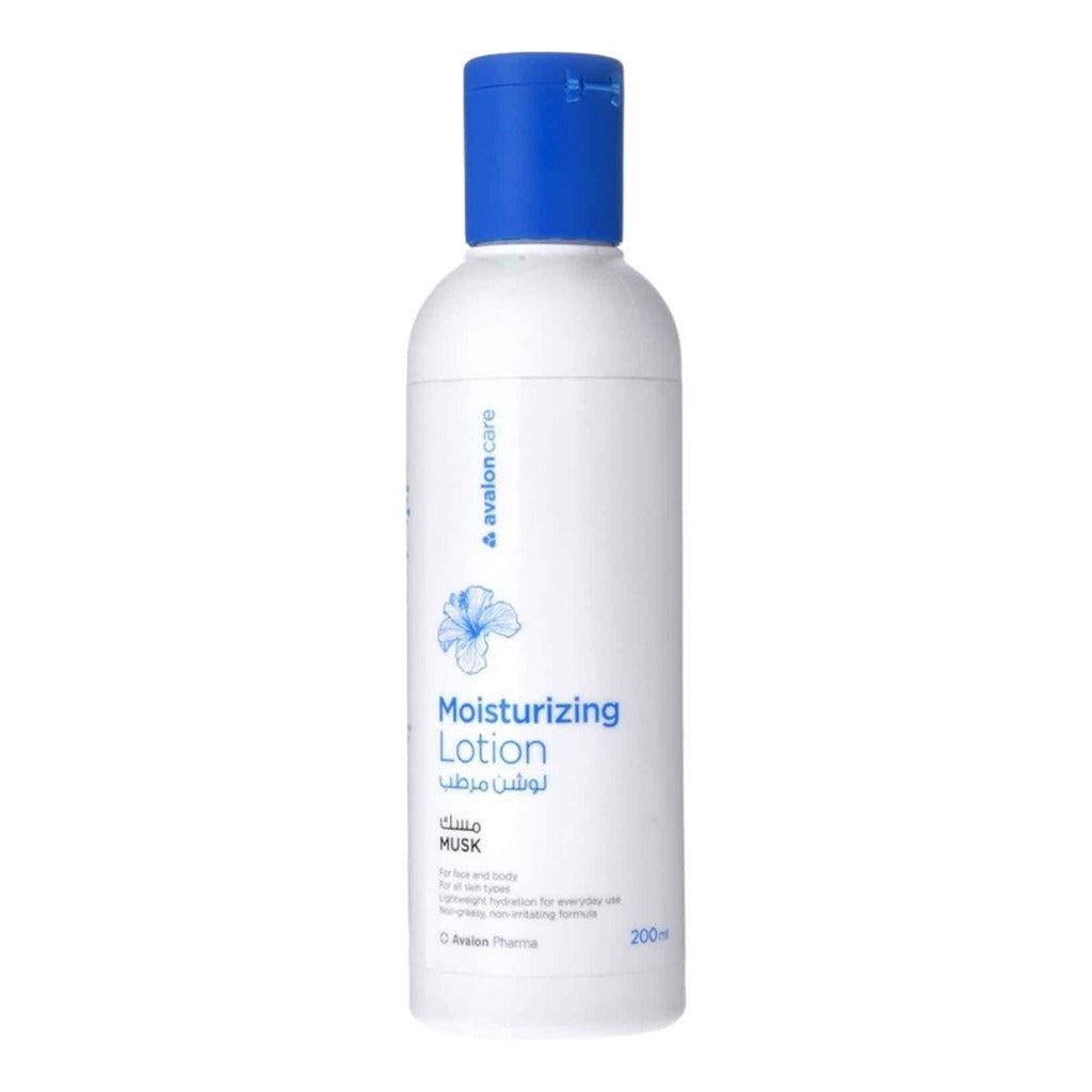 Avalon Care Musk Moisturizing Lotion For Face & Body 200ml - Easy Pharmacy LLC