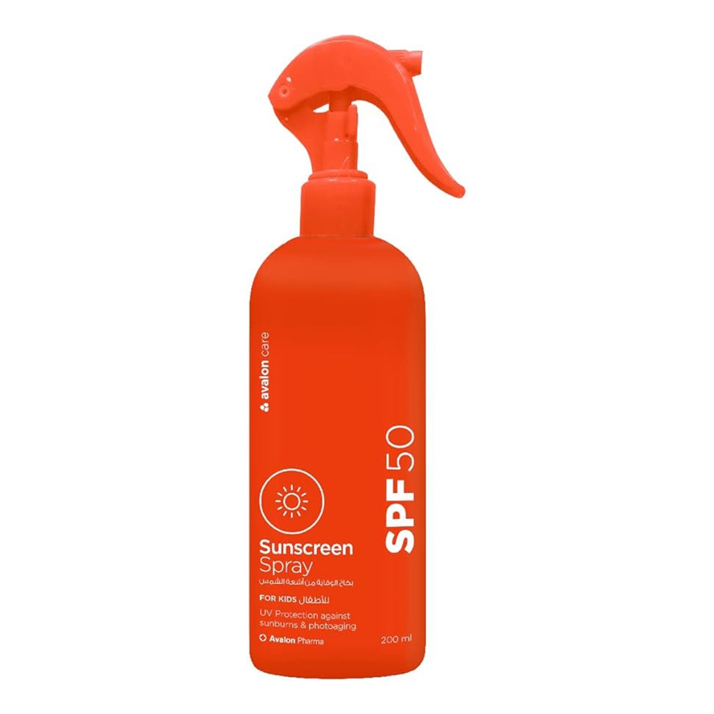 Avalon Care Kids Sunscreen Spray SPF50 200ml - Easy Pharmacy LLC