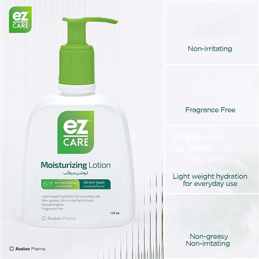 Avalon Ez Care Moisturizing Lotion For Face & Body 110ml - Easy Pharmacy LLC