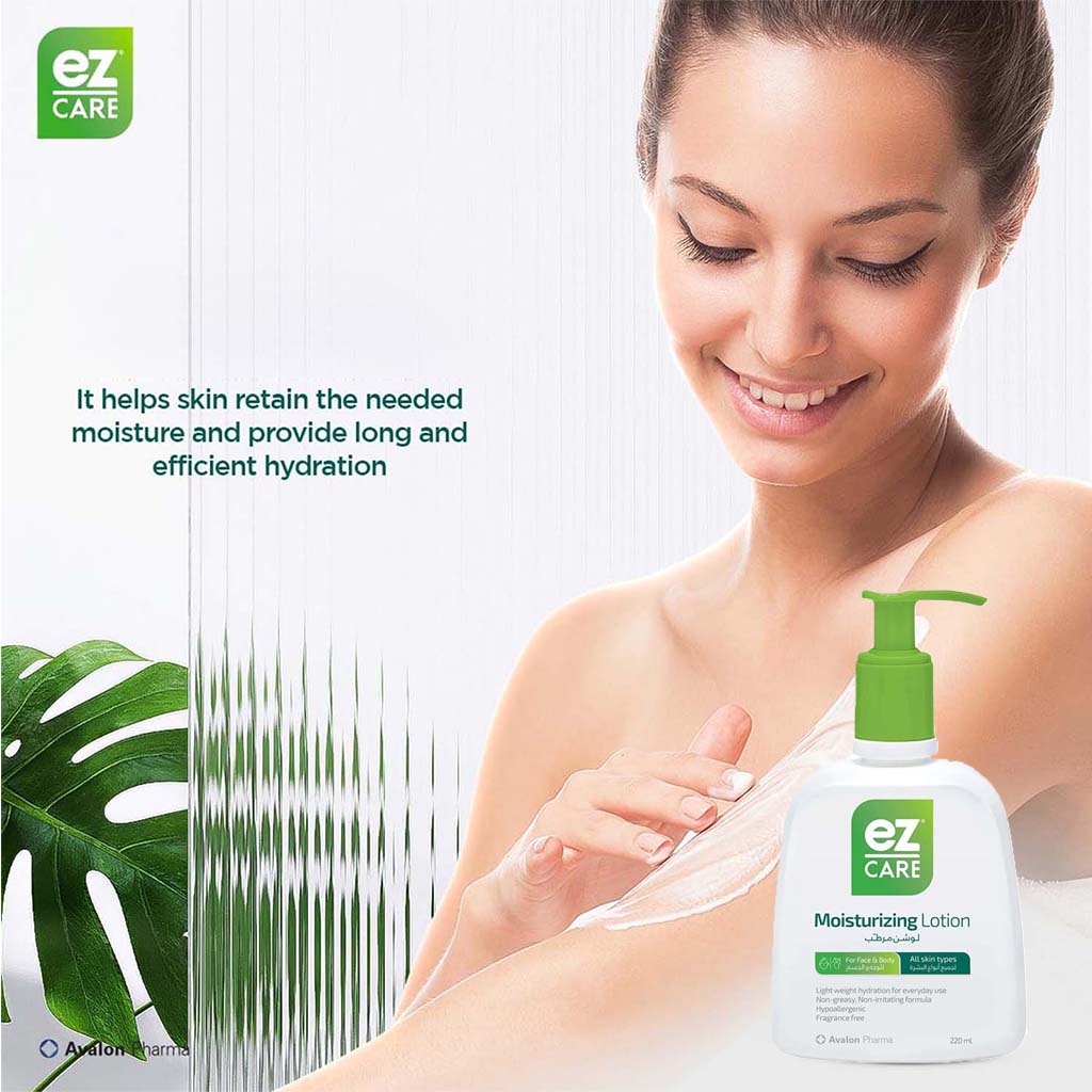 Avalon Ez Care Moisturizing Lotion For Face & Body 220ml - Easy Pharmacy LLC