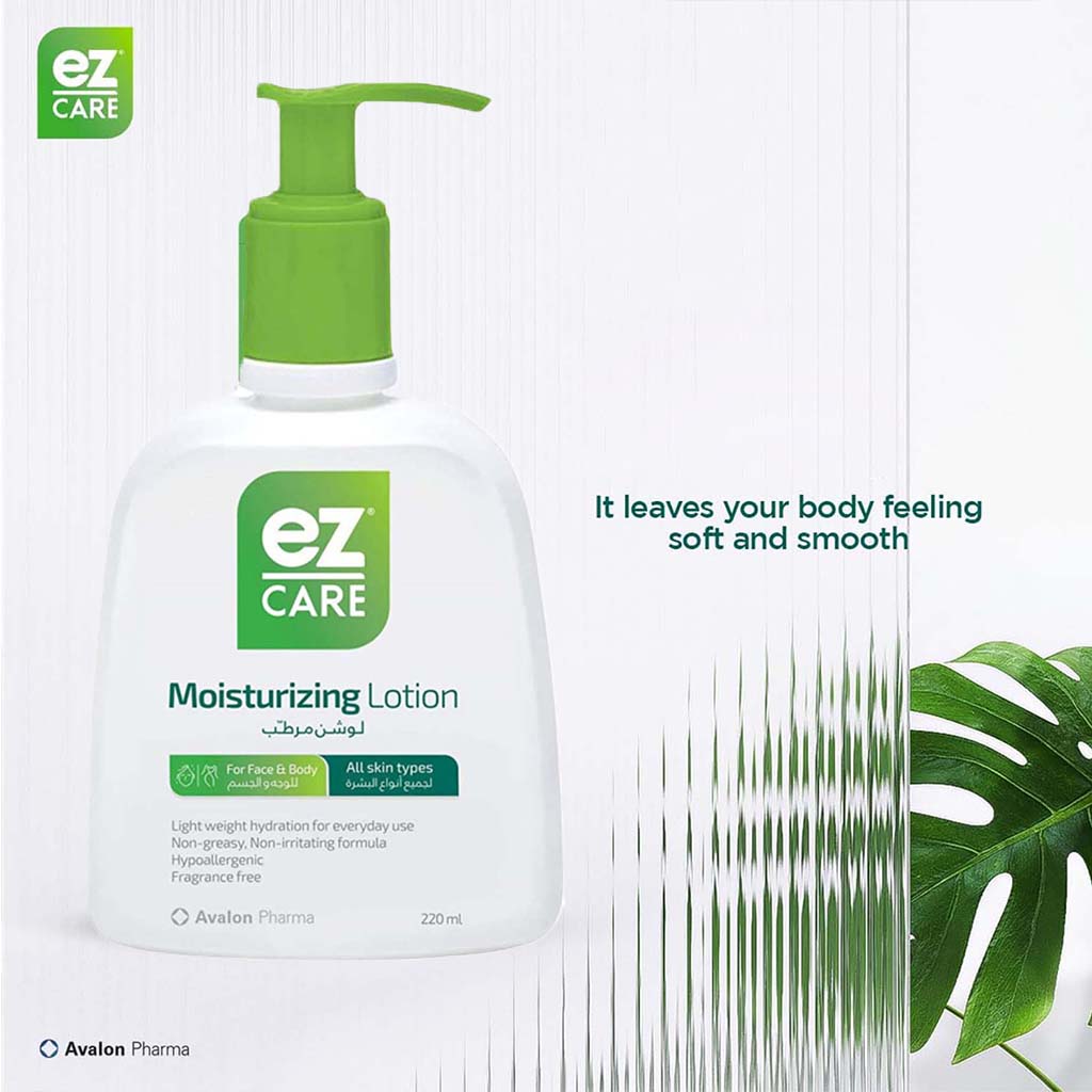 Avalon Ez Care Moisturizing Lotion For Face & Body 220ml - Easy Pharmacy LLC