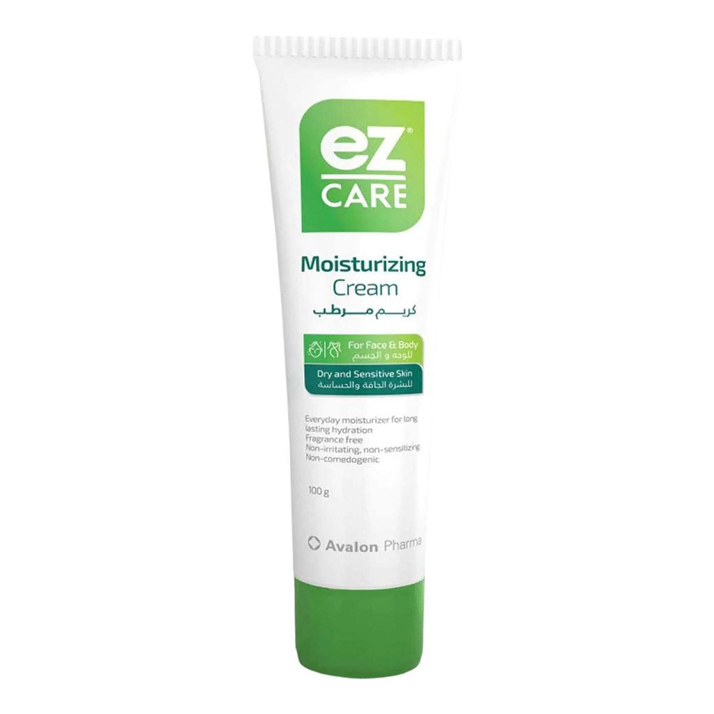 Avalon Ez Care Moisturizing Cream, Face & Body Moisturizer For Dry & Sensitive Skin 100g - Easy Pharmacy LLC