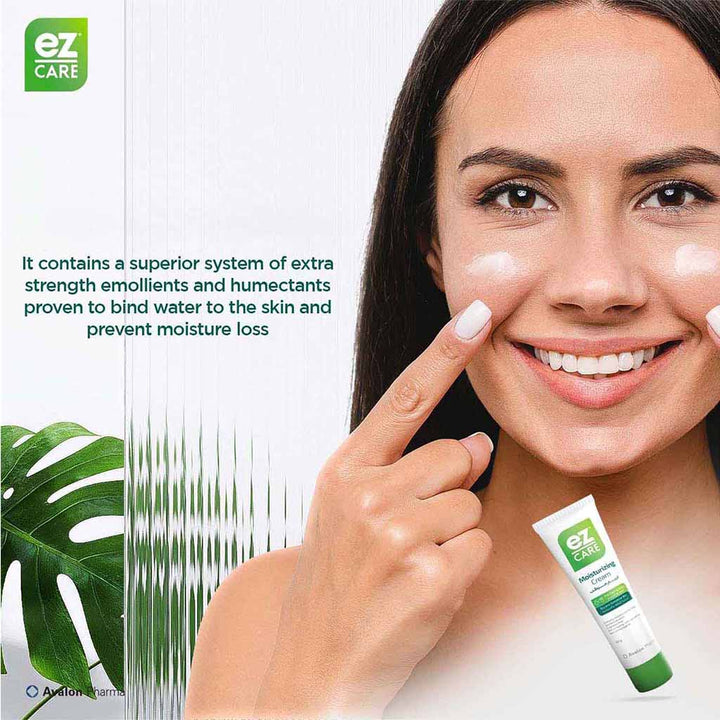 Avalon Ez Care Moisturizing Cream, Face & Body Moisturizer For Dry & Sensitive Skin 100g - Easy Pharmacy LLC