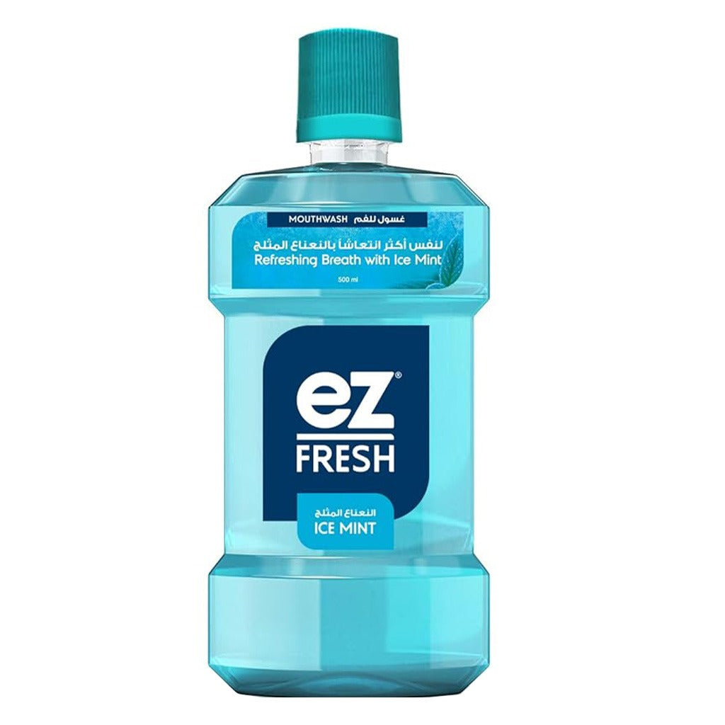Avalon Ez Fresh Mouthwash With Ice Mint For Refreshing Breath 500ml - Easy Pharmacy LLC