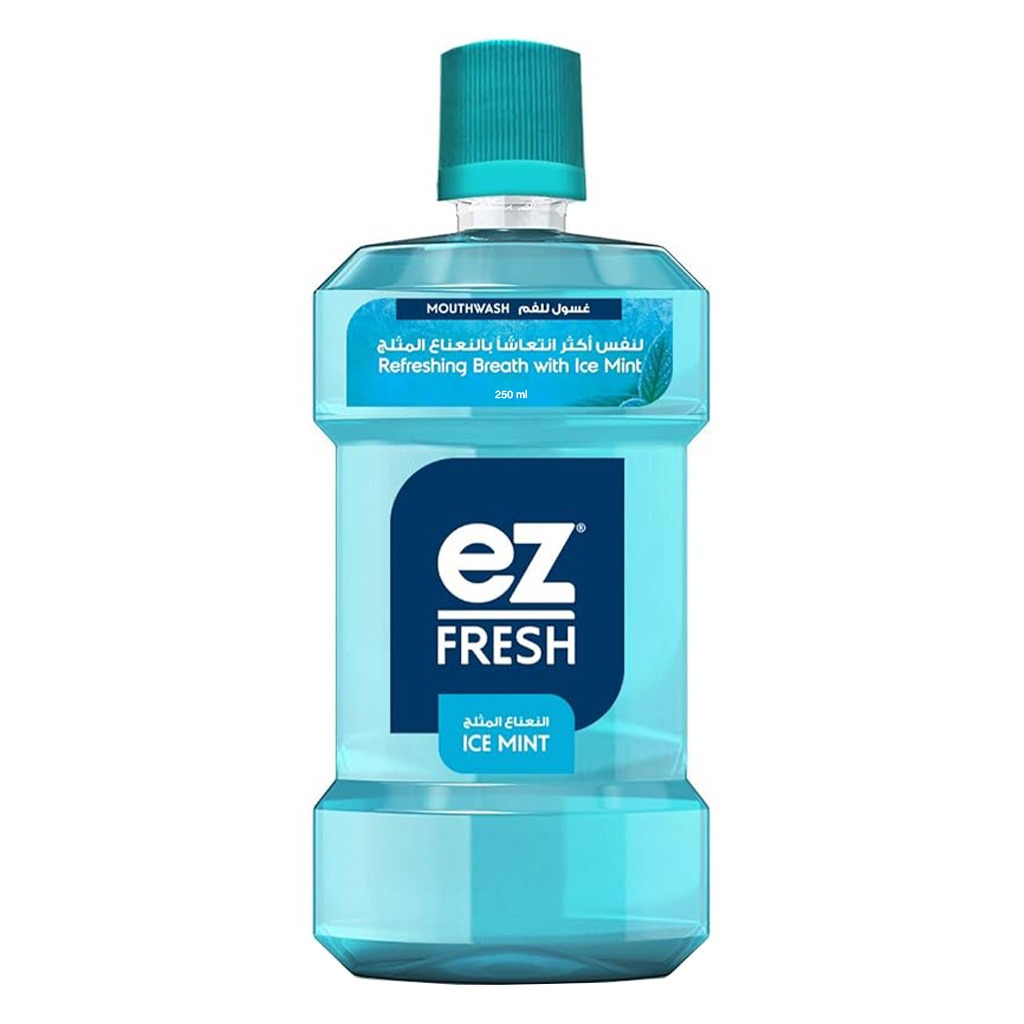 Avalon Ez Fresh Mouthwash With Ice Mint For Refreshing Breath 250ml - Easy Pharmacy LLC