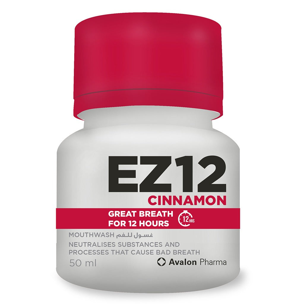 Avalon Ez12 Cinnamon Mouthwash For Pleasant Breath 50ml - Easy Pharmacy LLC