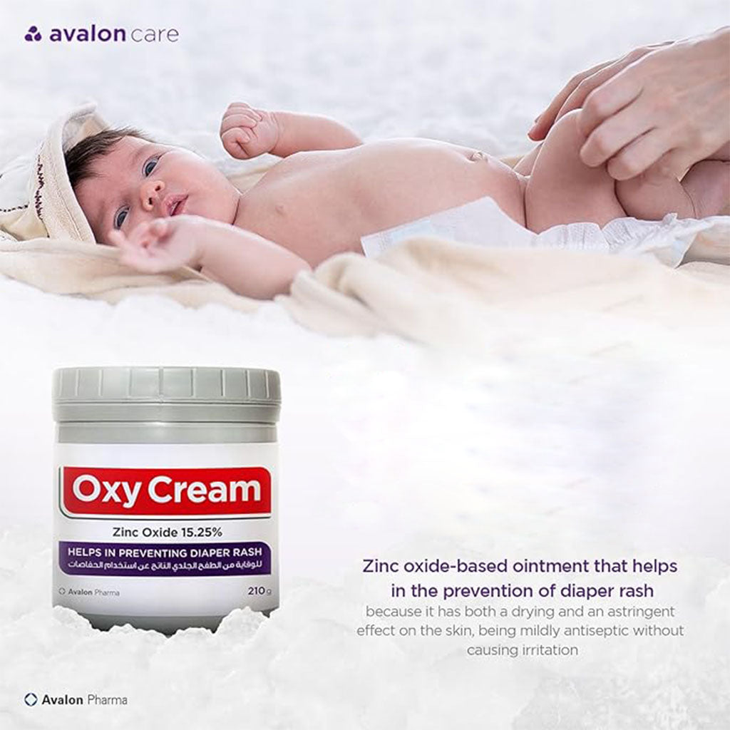 Avalon Care Oxy Cream For Baby Diaper Rash 125g - Easy Pharmacy LLC