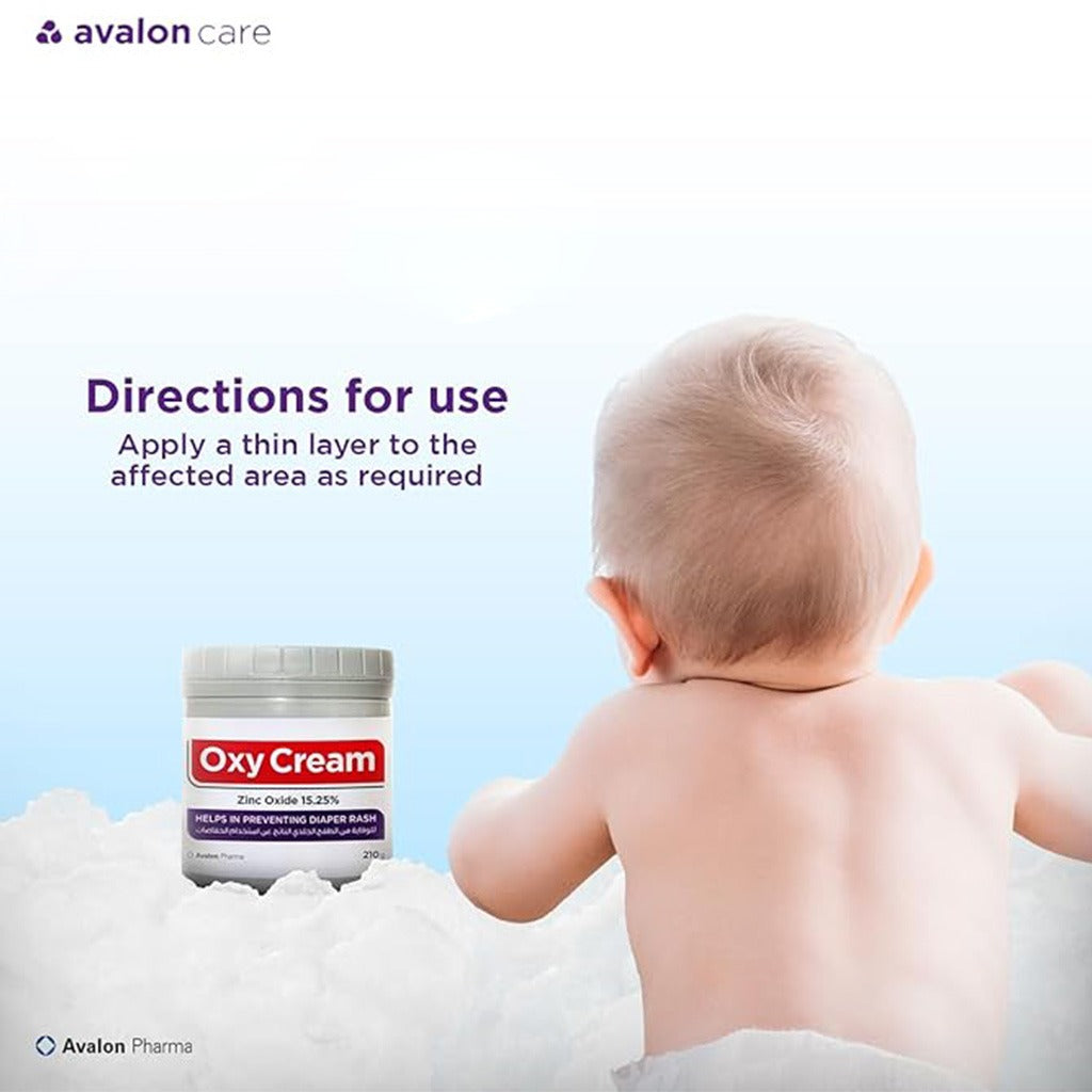 Avalon Care Oxy Cream For Baby Diaper Rash 125g - Easy Pharmacy LLC