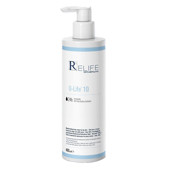 Relife U-Life 10 Moisturising Body Cream With 10% Urea For Dry Skin 400ml - Easy Pharmacy LLC