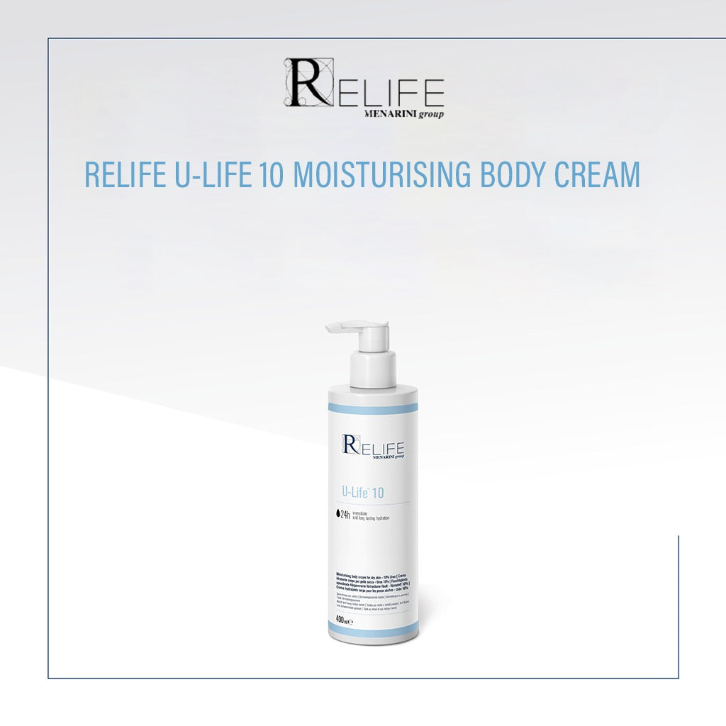Relife U-Life 10 Moisturising Body Cream With 10% Urea For Dry Skin 400ml - Easy Pharmacy LLC