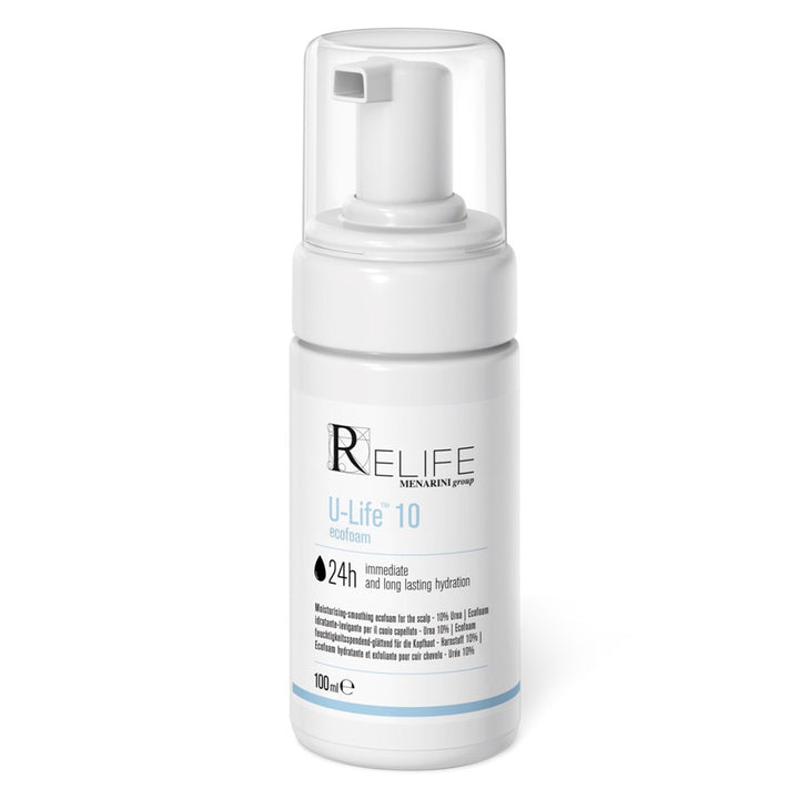 Relife U-Life 10 Moisturizing & Smoothing Ecofoam With 10% Urea For Dry & Flaky Scalp 100ml - Easy Pharmacy LLC