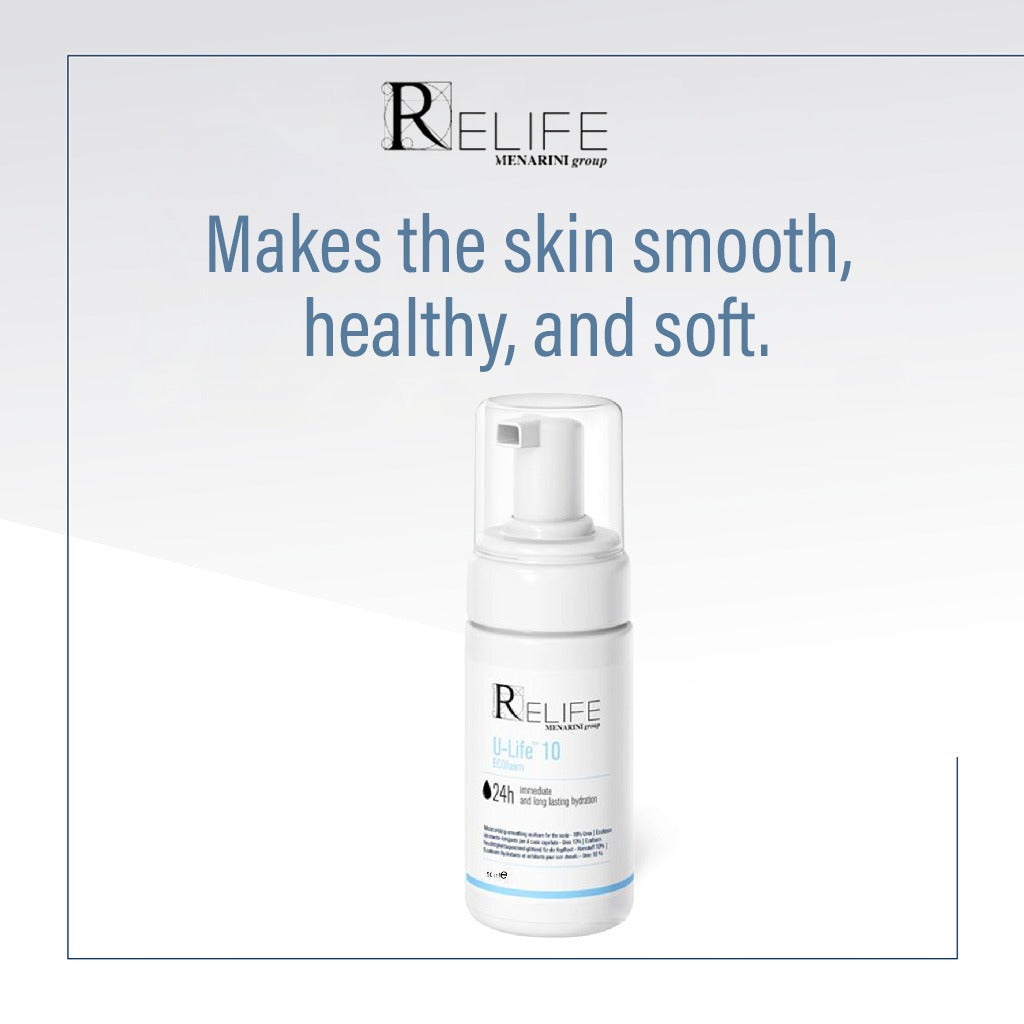 Relife U-Life 30 Keratolytic & Moisturizing Ecofoam With 30% Urea For Very Dry Skin 50ml - Easy Pharmacy LLC