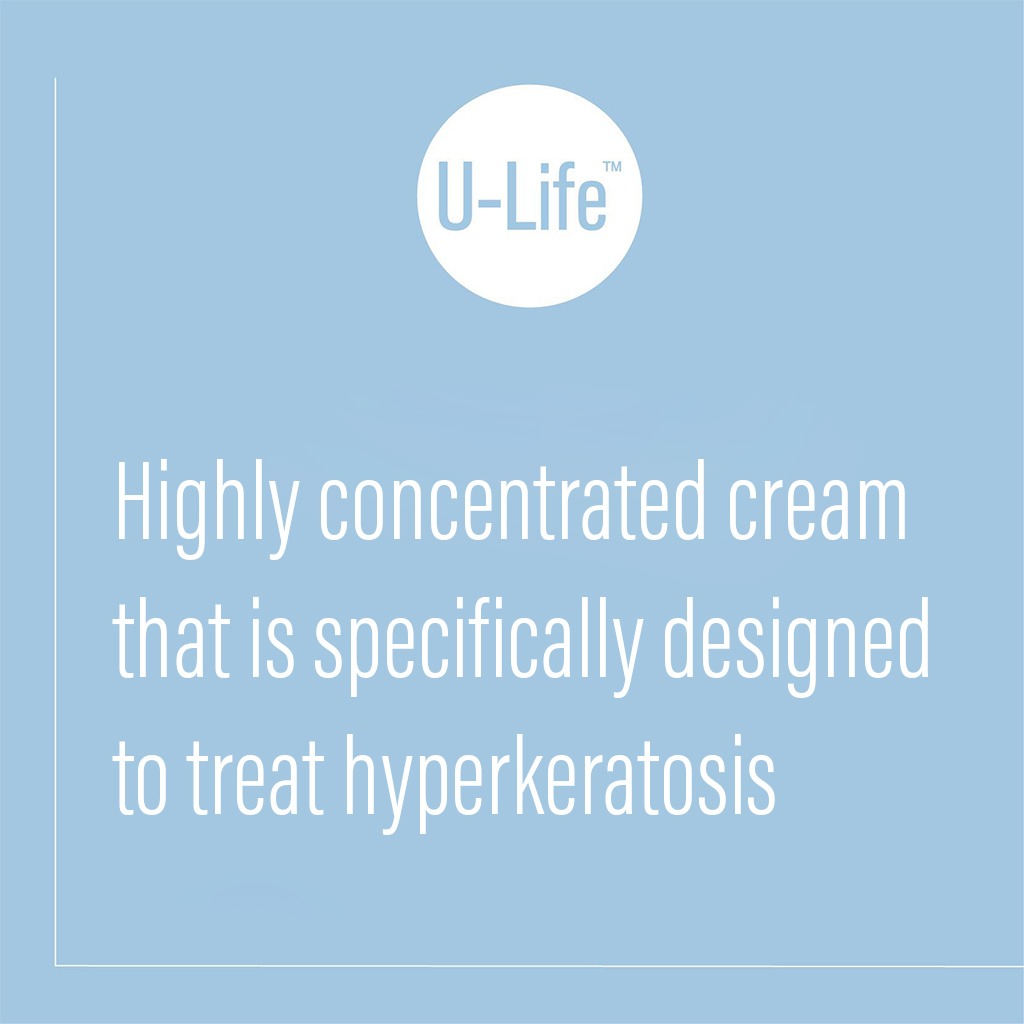 Relife U-Life 50 Cream With 50% Urea For Localised Thickened Skin 30ml - Easy Pharmacy LLC