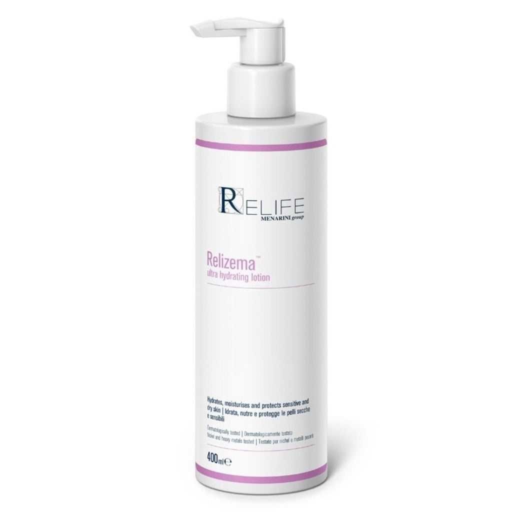 Relife Relizema Ultra Hydrating Lotion For Adults & Children With Dry, Sensitive & Eczema Prone Skin 400ml - Easy Pharmacy LLC