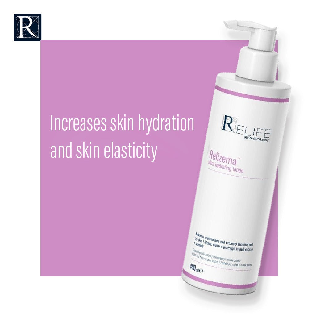 Relife Relizema Ultra Hydrating Lotion For Adults & Children With Dry, Sensitive & Eczema Prone Skin 400ml - Easy Pharmacy LLC