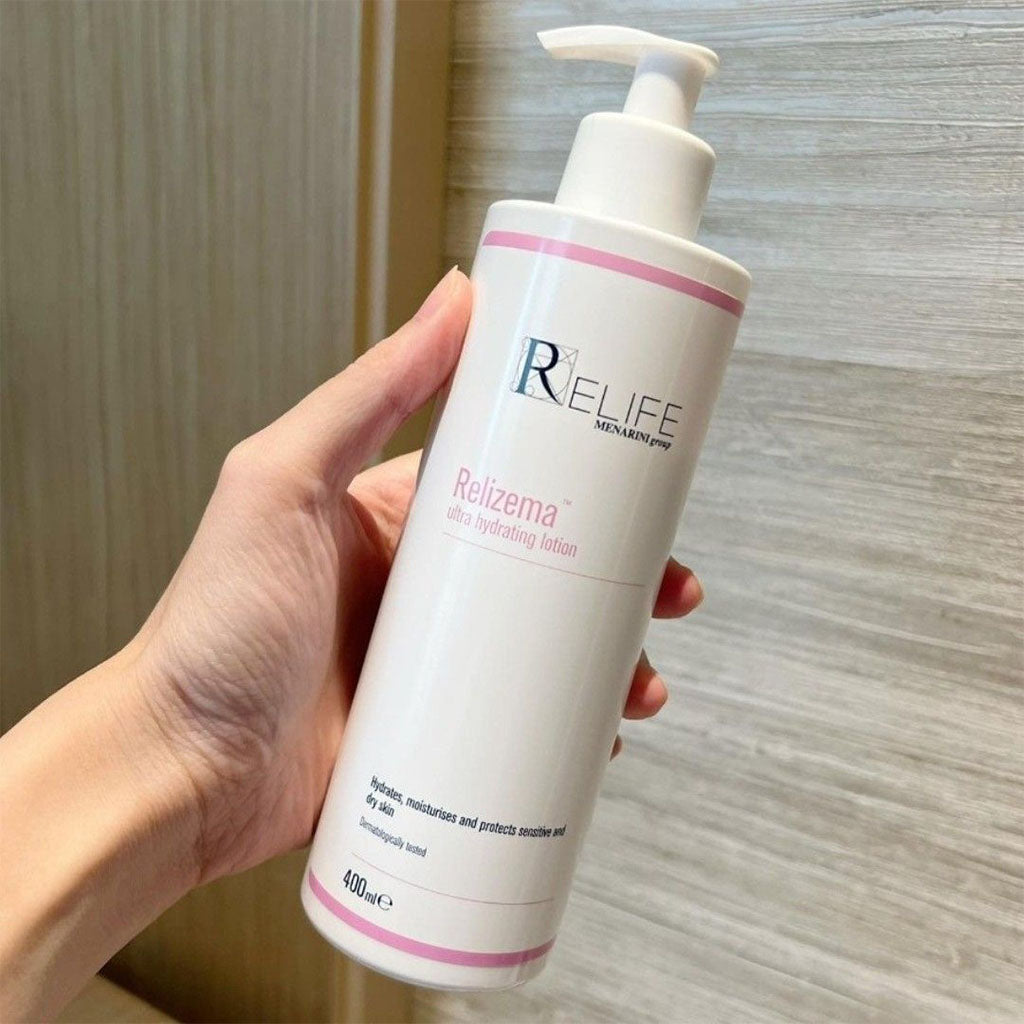 Relife Relizema Ultra Hydrating Lotion For Adults & Children With Dry, Sensitive & Eczema Prone Skin 400ml - Easy Pharmacy LLC