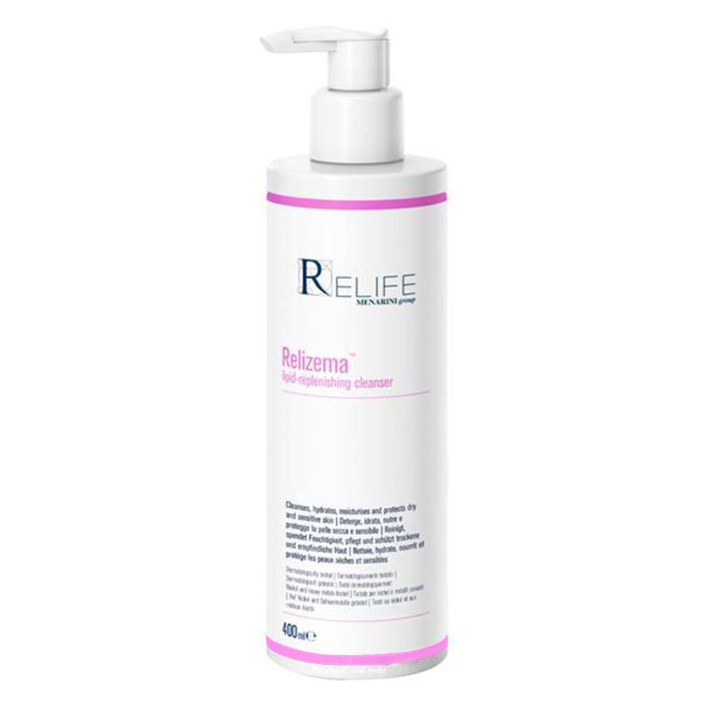 Relife Relizema Lipid-Replenishing Cleanser For Dry & Sensitive Skin 400ml - Easy Pharmacy LLC