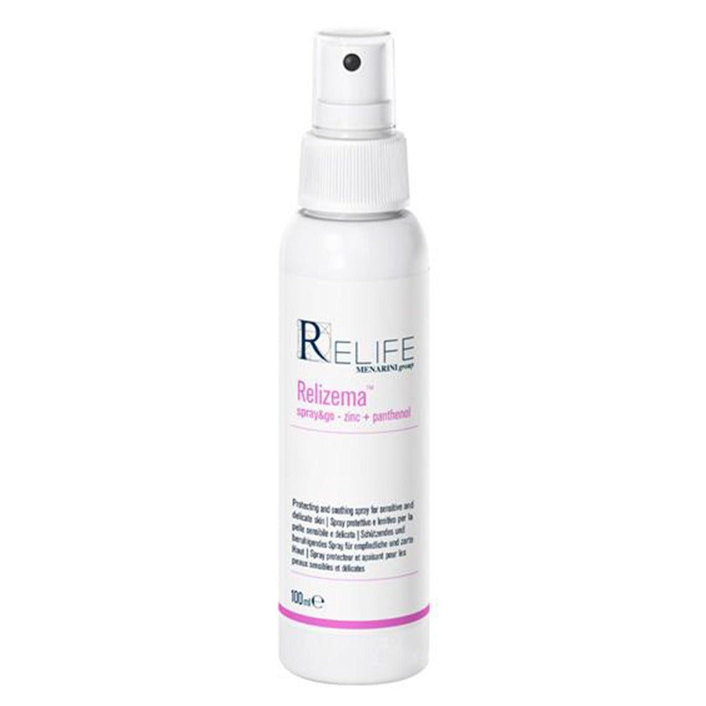 Relife Relizema Anti Redness Spray & Go With Zinc & Panthenol For Sensitive Skin 100ml - Easy Pharmacy LLC