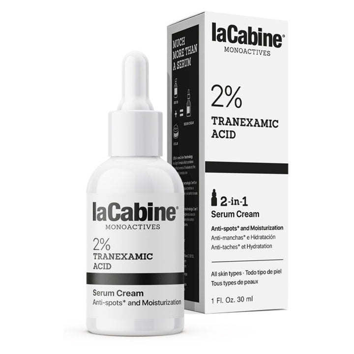 LaCabine Monoactives 2% Tranexamic Acid 2-In-1 Anti-spots And Moisturizing Serum Cream For All Sin Types 30ml - Easy Pharmacy LLC