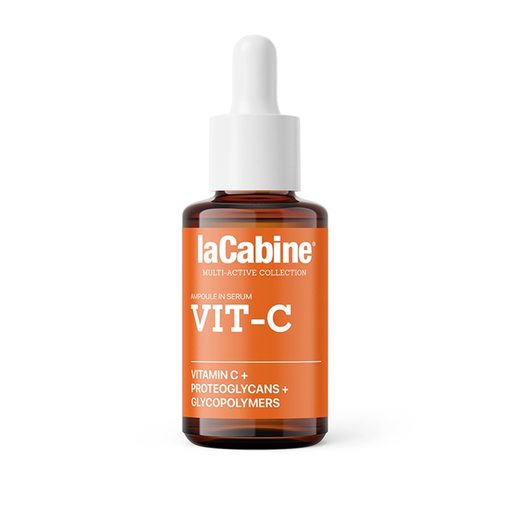 LaCabine Vitamin C Ampoule Serum With Proteoglycans & Glycopolymers For Brighter, Hydrated And Younger Skin 30ml - Easy Pharmacy LLC
