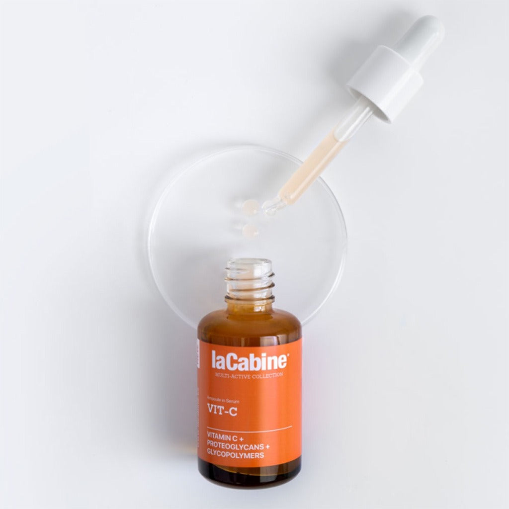 LaCabine Vitamin C Ampoule Serum With Proteoglycans & Glycopolymers For Brighter, Hydrated And Younger Skin 30ml - Easy Pharmacy LLC