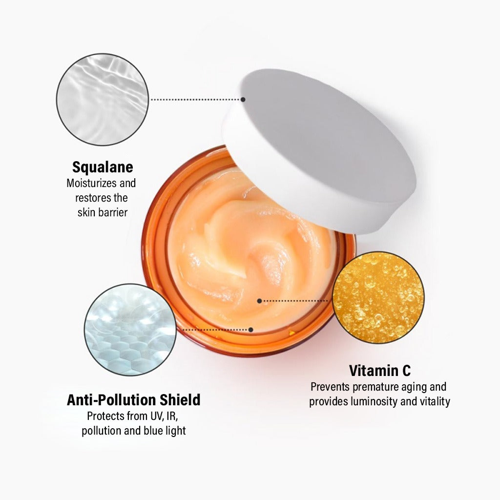 LaCabine Multiactive Vitamin C Face Cream For Illuminating, Hydrating And Younger Skin 50ml - Easy Pharmacy LLC