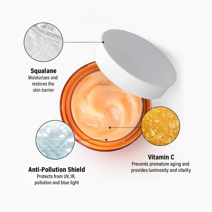 LaCabine Multiactive Vitamin C Face Cream For Illuminating, Hydrating And Younger Skin 50ml - Easy Pharmacy LLC