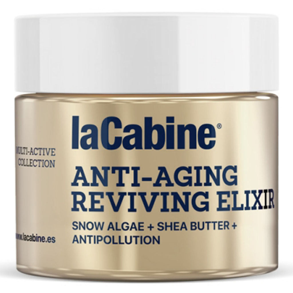 LaCabine Anti-Aging Reviving Elixir Facial Cream With Snow Algae, Shea Butter & Anti-Pollution Shield For All Skin Types 50ml - Easy Pharmacy LLC