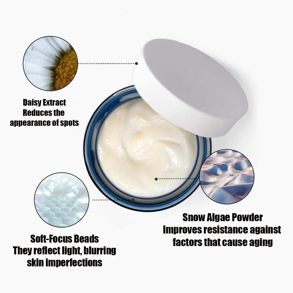 LaCabine Anti-Aging Reviving Elixir Facial Cream With Snow Algae, Shea Butter & Anti-Pollution Shield For All Skin Types 50ml - Easy Pharmacy LLC