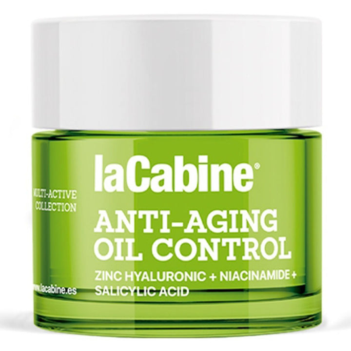 LaCabine Anti-Aging Oil Control Facial Gel Cream With Zinc Hyaluronic, Niacinamide & Salicylic Acid For Oily Skin 50ml - Easy Pharmacy LLC