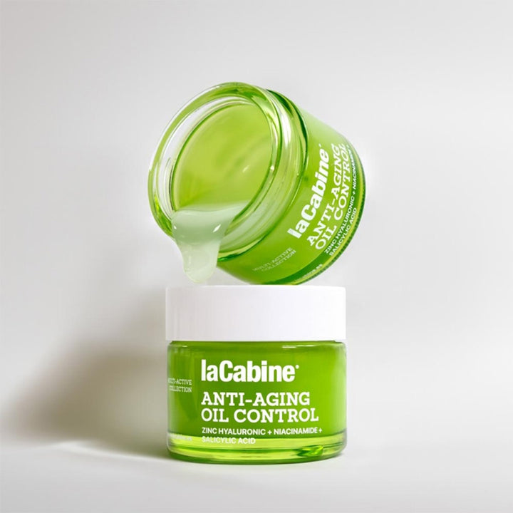 LaCabine Anti-Aging Oil Control Facial Gel Cream With Zinc Hyaluronic, Niacinamide & Salicylic Acid For Oily Skin 50ml - Easy Pharmacy LLC
