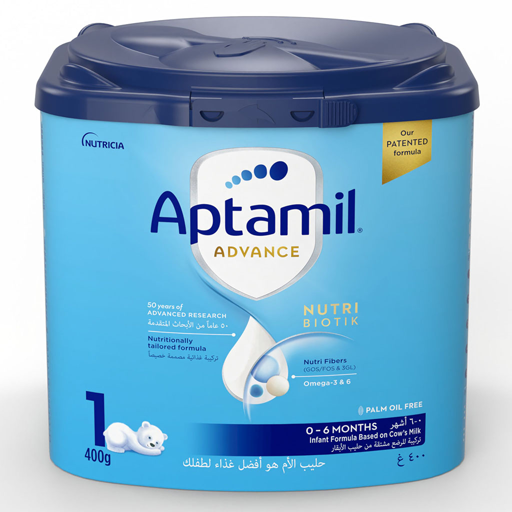 Aptamil Advance Stage 1 Palm Oil Free Baby Milk Formula For 0 To 6 Months 400g - Easy Pharmacy LLC