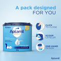 Aptamil Advance Stage 1 Palm Oil Free Baby Milk Formula For 0 To 6 Months 400g