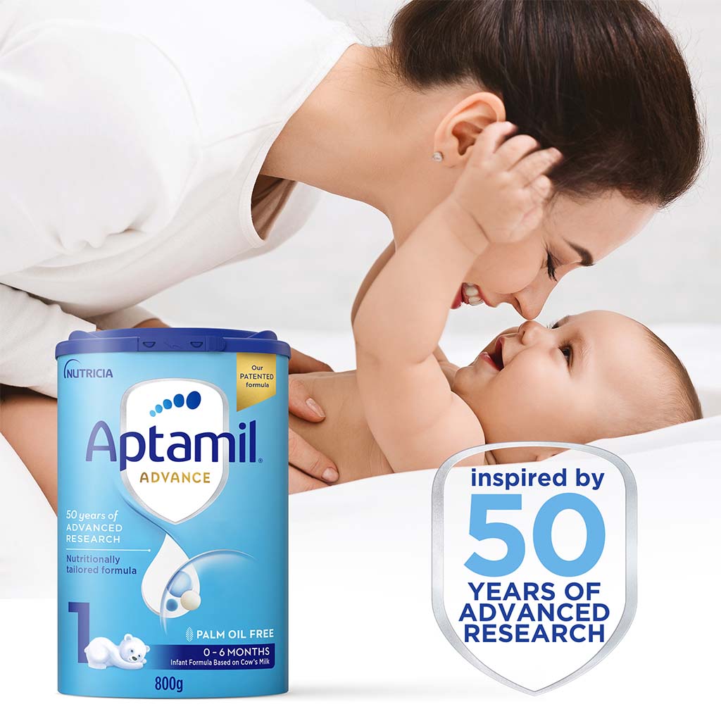 Aptamil Advance Stage 1 Palm Oil Free Baby Milk Formula For 0 To 6 Months 800g - Easy Pharmacy LLC