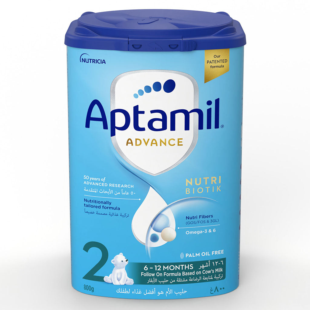 Aptamil Advance Stage 2 Palm Oil Free Infant Milk Formula For 6 To 12 Months 800g - Easy Pharmacy LLC