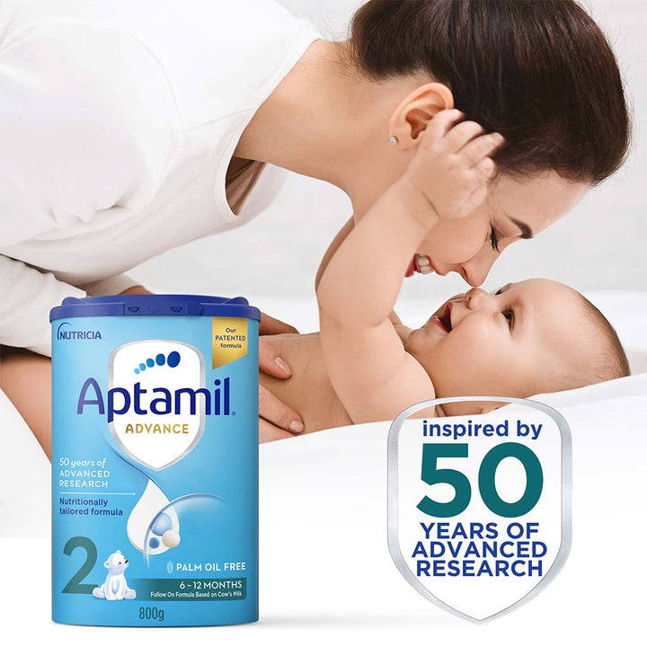 Aptamil Advance Stage 2 Palm Oil Free Infant Milk Formula For 6 To 12 Months 800g - Easy Pharmacy LLC