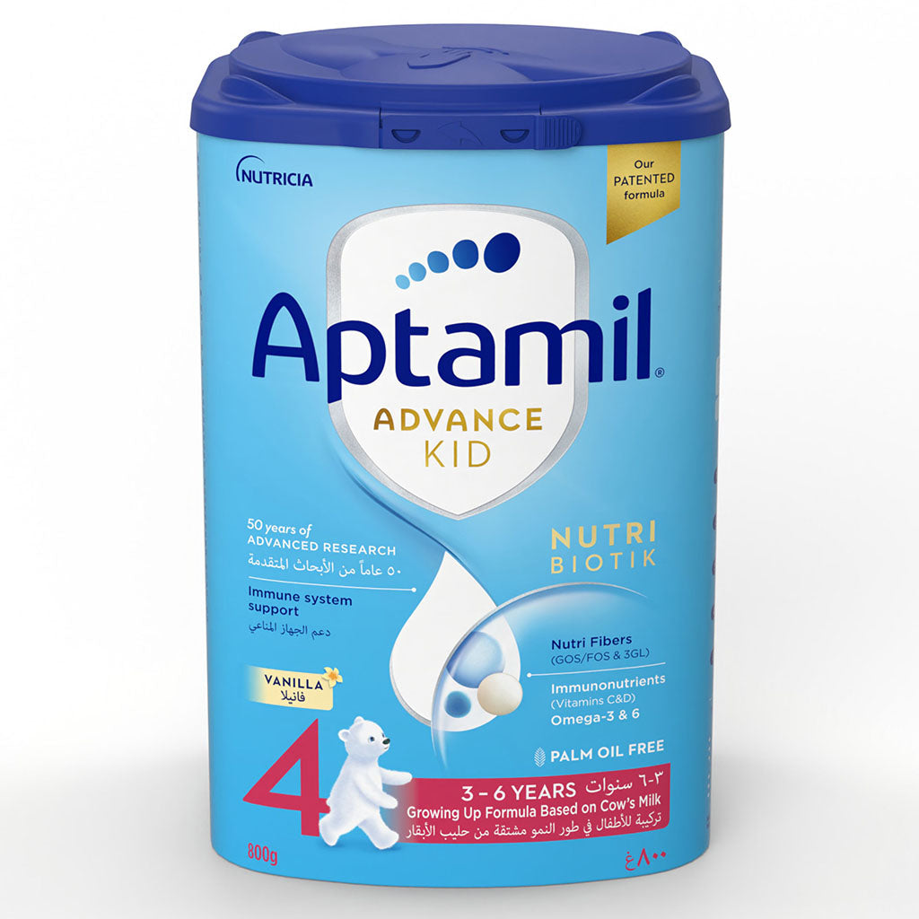 Aptamil Advance Stage 4 Palm Oil Free Growing Up Kids Milk Formula For 3 To 6 Years 800g - Easy Pharmacy LLC