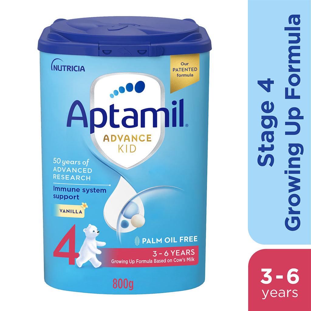 Aptamil Advance Stage 4 Palm Oil Free Growing Up Kids Milk Formula For 3 To 6 Years 800g - Easy Pharmacy LLC