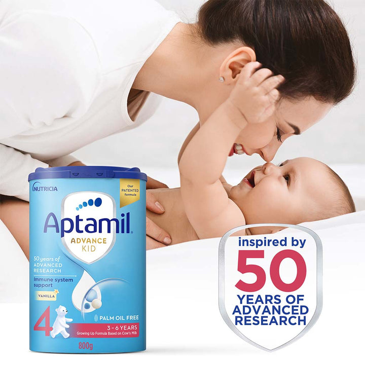 Aptamil Advance Stage 4 Palm Oil Free Growing Up Kids Milk Formula For 3 To 6 Years 800g - Easy Pharmacy LLC