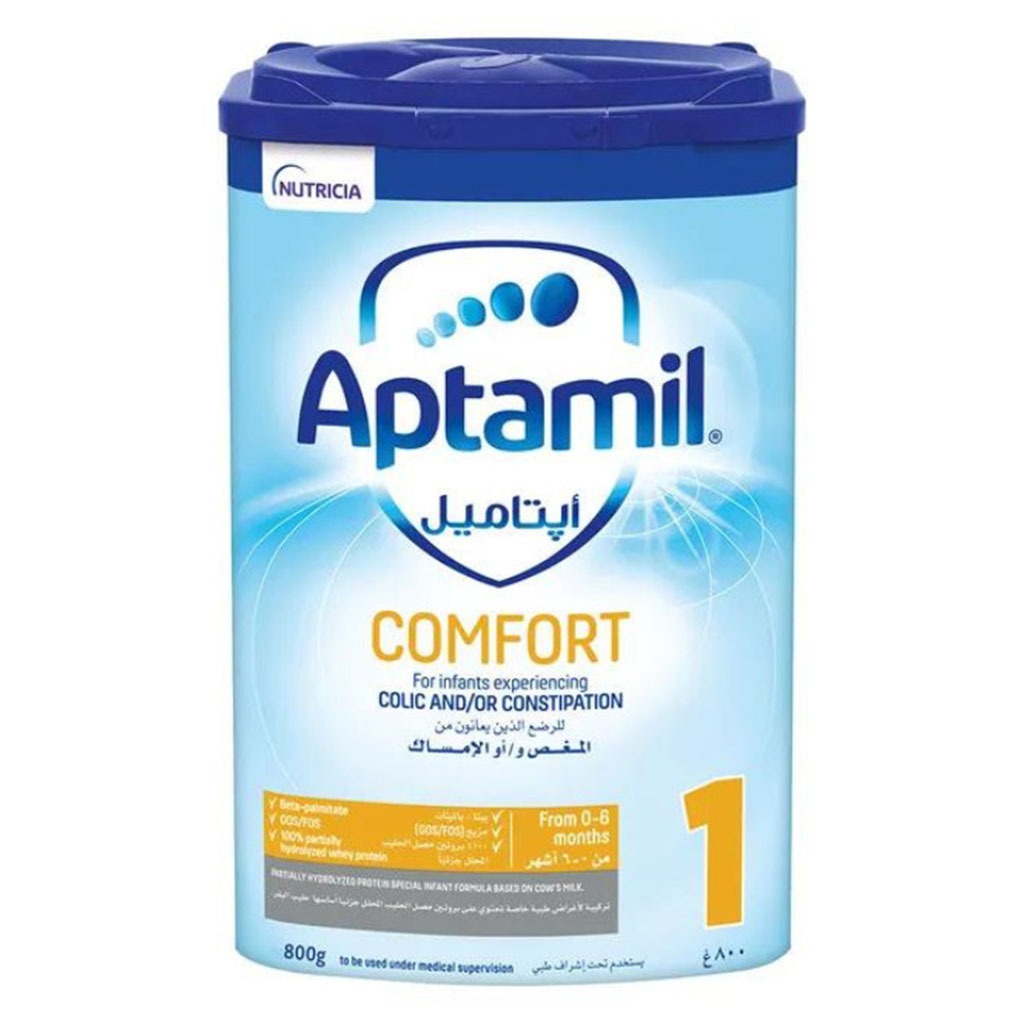 Aptamil Comfort Stage 1 Baby Milk Formula For 0 To 6 Months With Colic & Constipation 800g - Easy Pharmacy LLC
