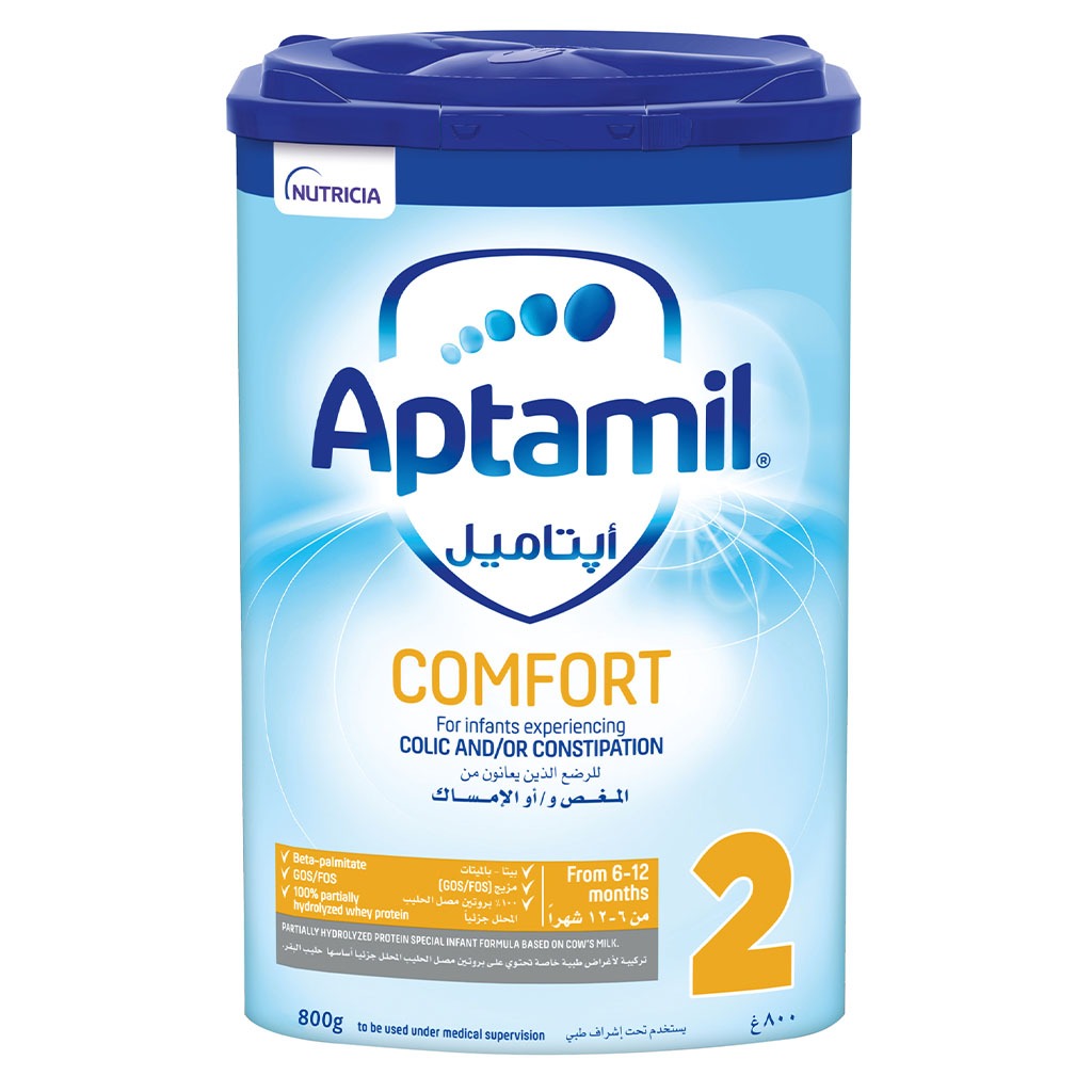 Aptamil Comfort Stage 2 Infant Milk Formula For 6 To 12 Months With Colic & Constipation 800g - Easy Pharmacy LLC