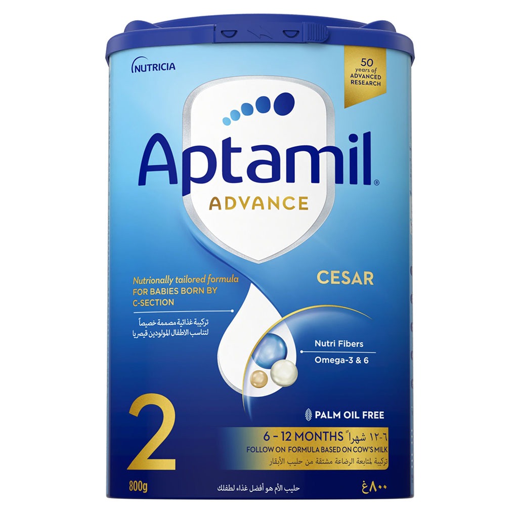 Aptamil Care Stage 1 Palm Oil Free C-Section Born Infant Milk Formula For 6 To 12 Months 800g - Easy Pharmacy LLC