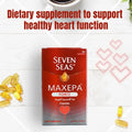 Seven Seas Maxepa Forte 640 mg Omega-3 Fish Oil Capsules 30 Count – Heart, Brain & Wellness Support Supplement