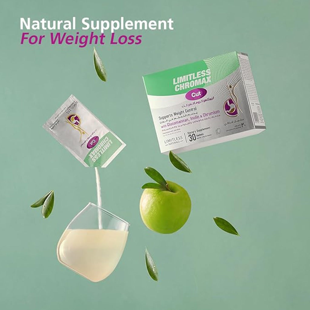 Eva Pharma Limitless Chromax Cut Sachets For Weight Loss, Pack of 30’s - Easy Pharmacy LLC