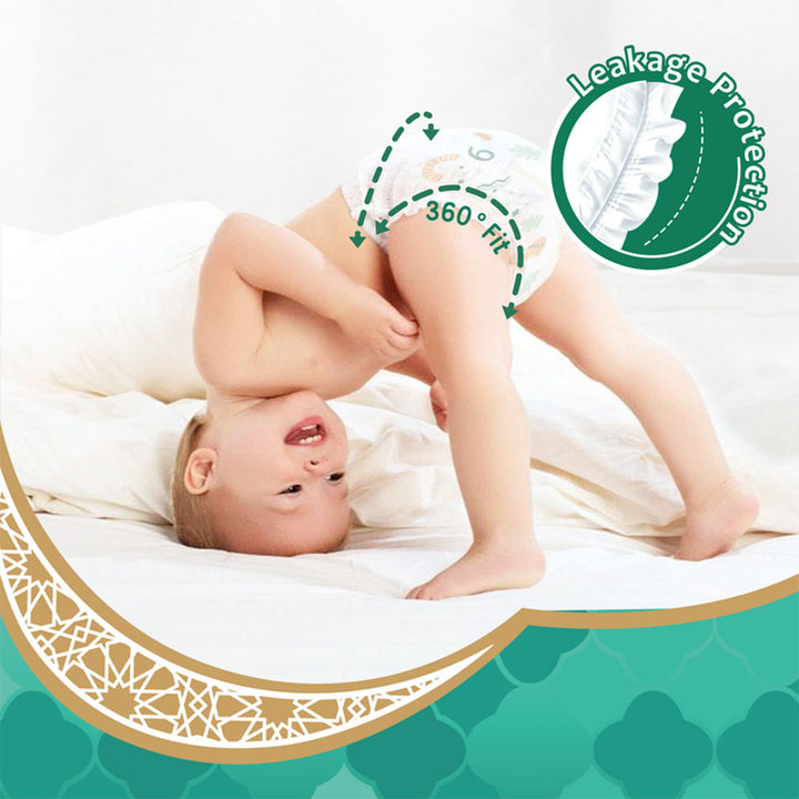 Makuku Daily Care Baby Diaper Pants, Size 6, Double Extra Large (XXL) For 15+Kg, JUMBO PACK of 64’s - Easy Pharmacy LLC