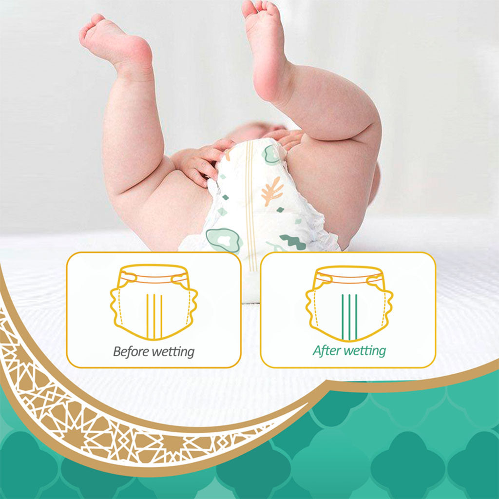 Makuku Daily Care Baby Diaper Pants, Size 6, Double Extra Large (XXL) For 15+Kg, JUMBO PACK of 64’s - Easy Pharmacy LLC