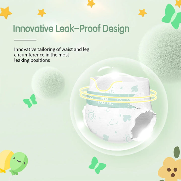 Makuku Comfort Fit Baby Diaper Pants, Size 6, Double Extra Large (XXL) For 15+Kg, JUMBO PACK of 22x 8's - Easy Pharmacy LLC