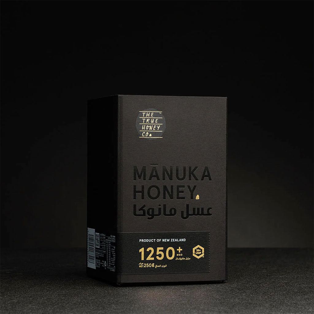 The True Honey Co Manuka Honey 1250+ MGO & 26+ UMF 250g - Easy Pharmacy LLC