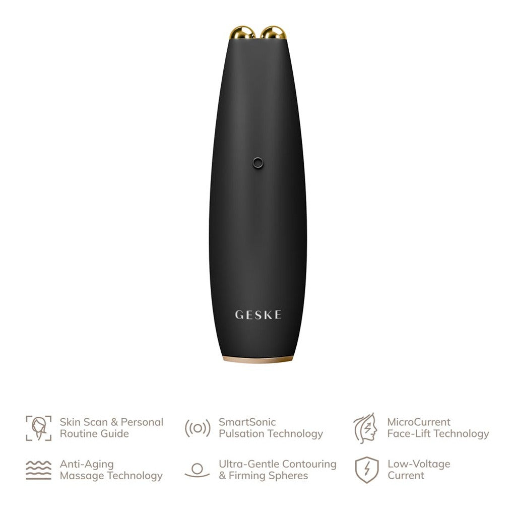 Geske SmartAppGuided 6-in-1 Micro-Current Face-Lift Pen For Fine Lines & Wrinkles In Gray Color - Easy Pharmacy LLC