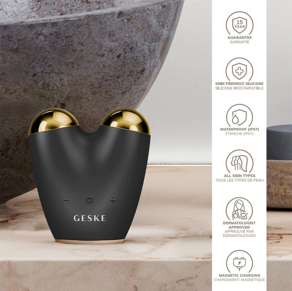 Geske SmartAppGuided 6-in-1 MicroCurrent Face Lifter In Gray Color - Easy Pharmacy LLC